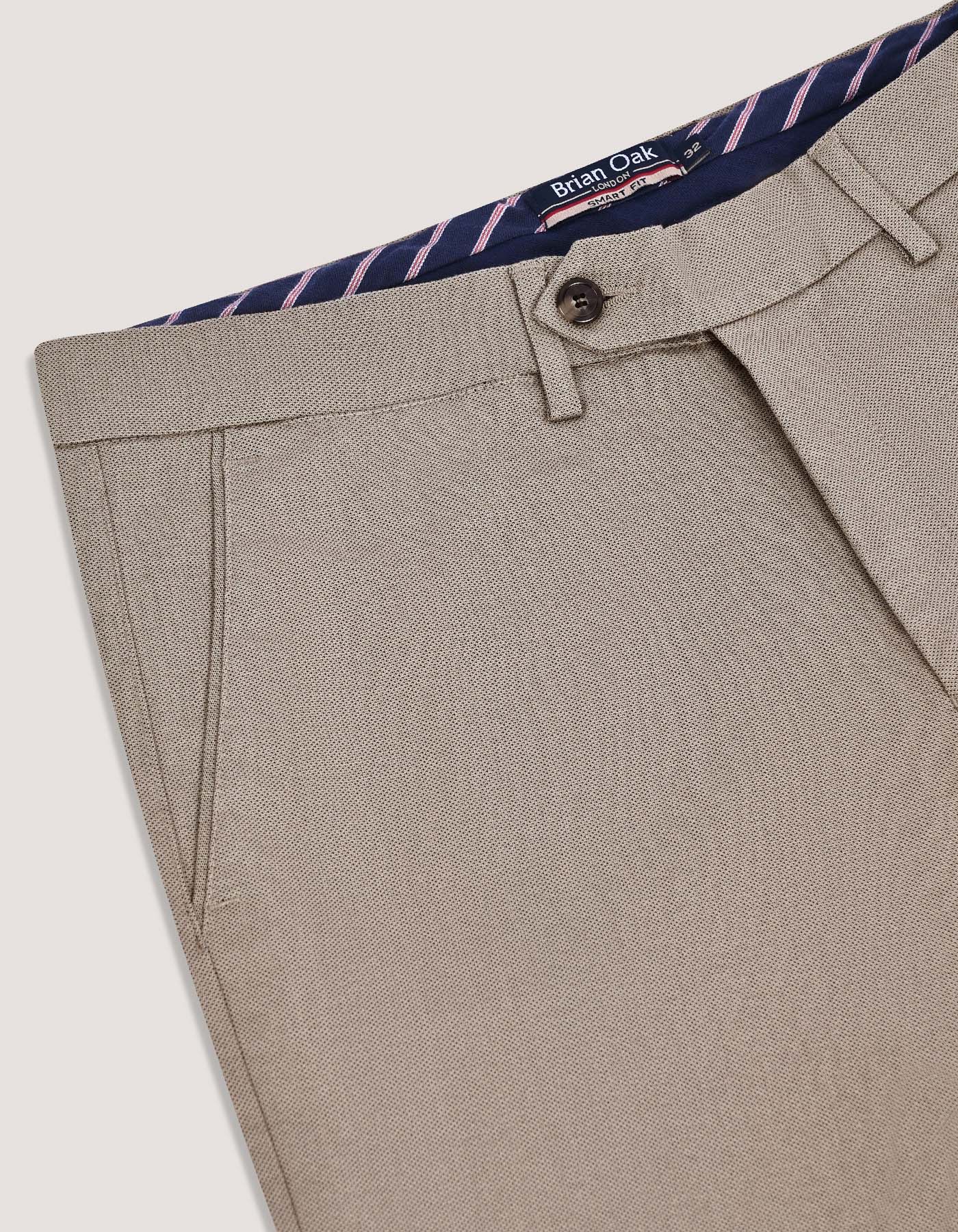 Mens Easy Care Chinos Beige