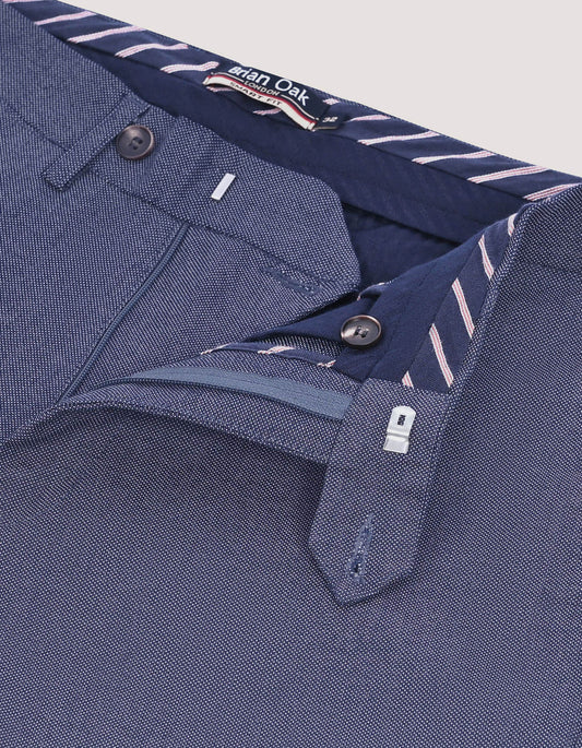Blue Smart Fit Chino Pants