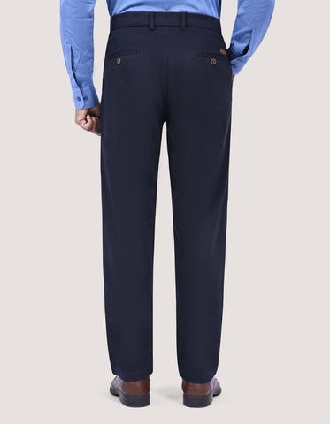 Navy Cross Pocket Smart Fit Chino Trouser