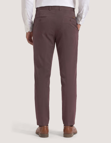 Chocolate Comfort Chino Trouser