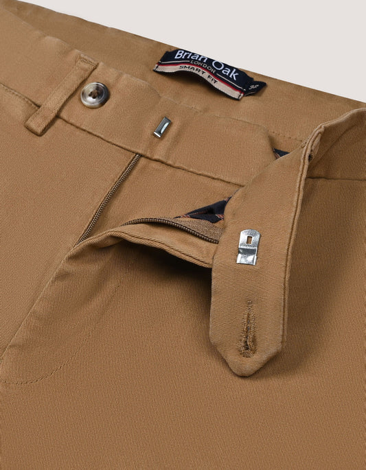 Rust Comfort Chino Trouser