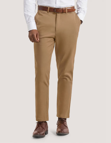 Premium Medium Tan Cotton Twill Chinos