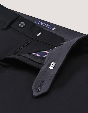 Smart Fit Black Chinos