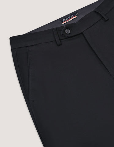 Smart Fit Black Chinos