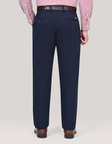 Smart Fit Navy Chinos