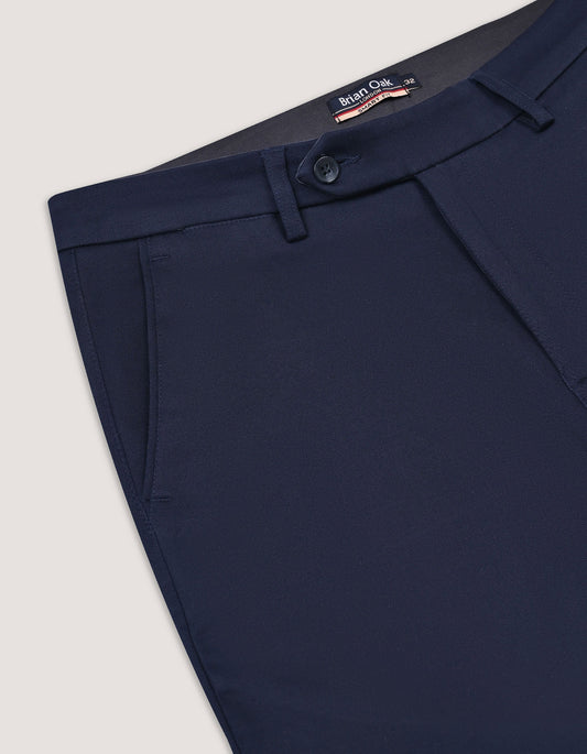 Smart Fit Navy Chinos