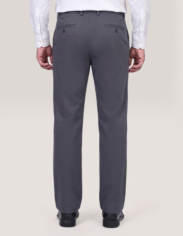 Smart Fit Dark Grey Chinos