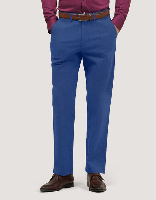 Medium Blue Comfort Chino Trouser
