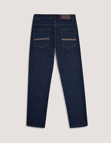 Jean basique pour homme - Bleu foncé