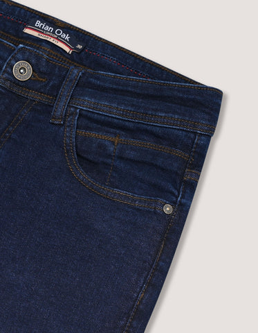 Jean basique pour homme - Bleu foncé