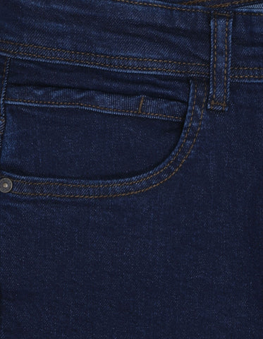 Jean basique pour homme - Bleu foncé