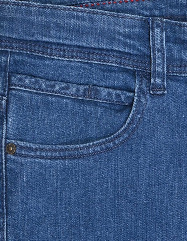 Jean en denim classique bleu clair