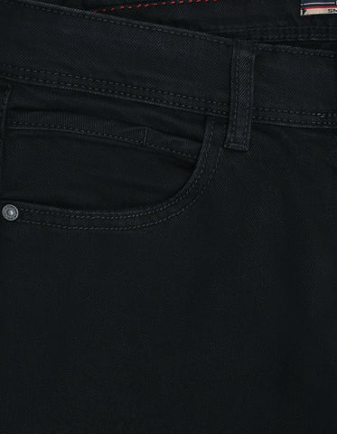 Denim noir extensible confortable