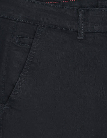 Black Cross Pocket Jeans - Smart Casual Stretch