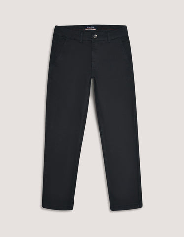 Black Cross Pocket Jeans - Smart Casual Stretch