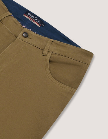 Denim de color Smart Fit – Camel