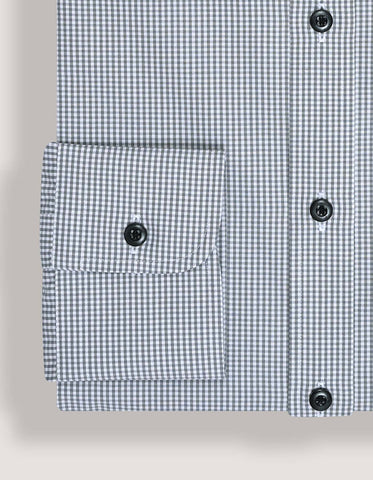 Grey Mini Check Shirt