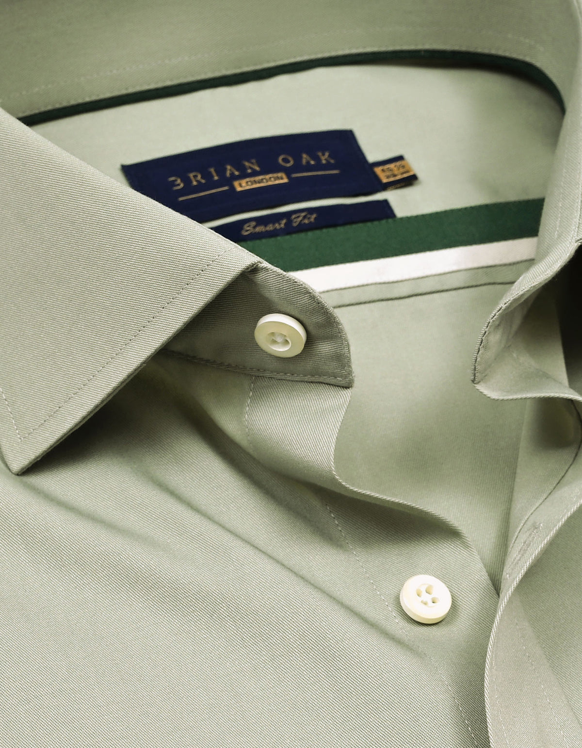 Easy Iron Olive Dress Shirt