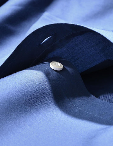 Medium Blue Easy Iron Dress Shirt