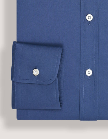 Medium Blue Easy Iron Dress Shirt
