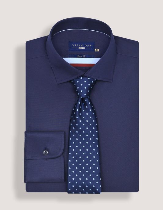 Formal Navy Blue Shirt for Men