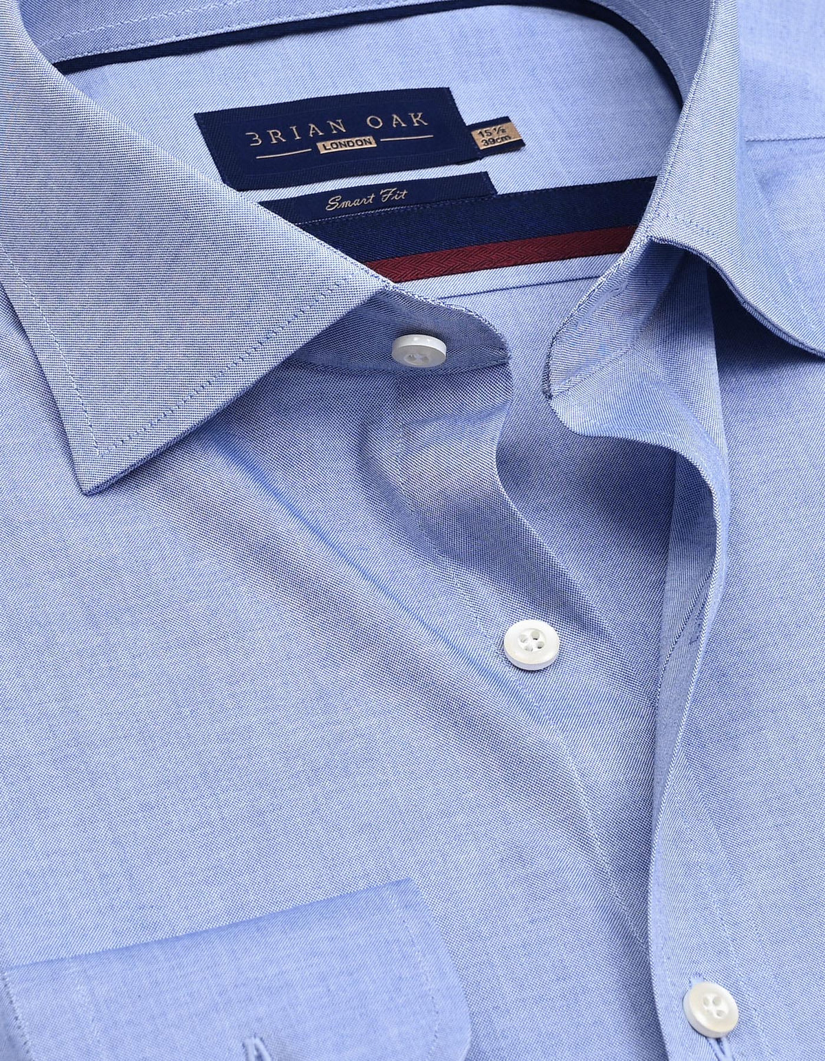 Chemise Oxford bleu clair