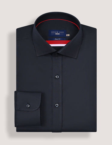 Black Oxford Dress Shirt