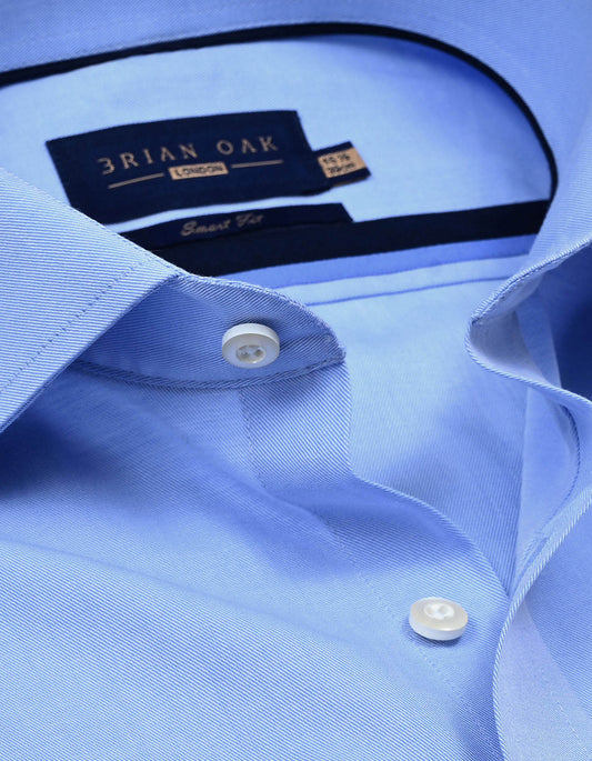 Easy Iron Sky Blue Dress Shirt