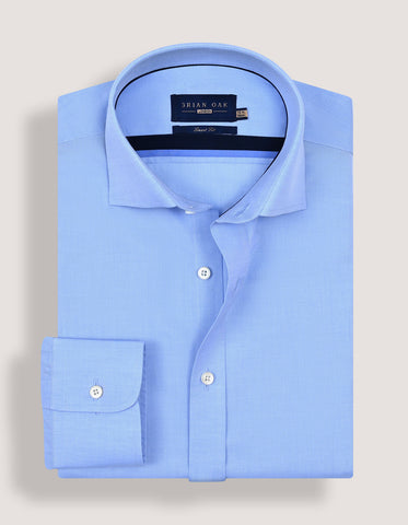 Easy Iron Sky Blue Dress Shirt