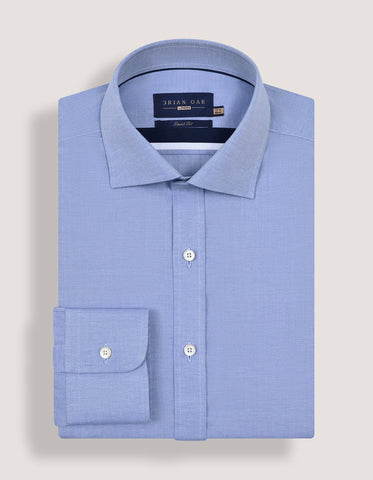 Easy Iron Light Blue Dress Shirt