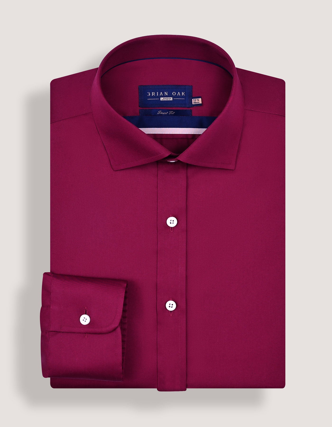 magenta dress shirt Boy's Magenta Long Sleeve Cotton Blend Dress Shirts OmegaTux