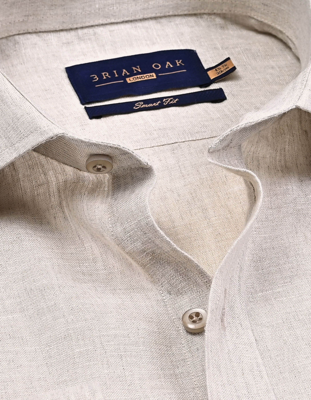 Pure Linen Shirt – Fawn