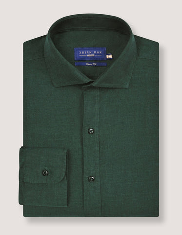 Pure Linen Shirt - Green