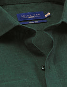 Pure Linen Shirt - Green