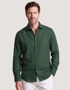 Pure Linen Shirt - Green