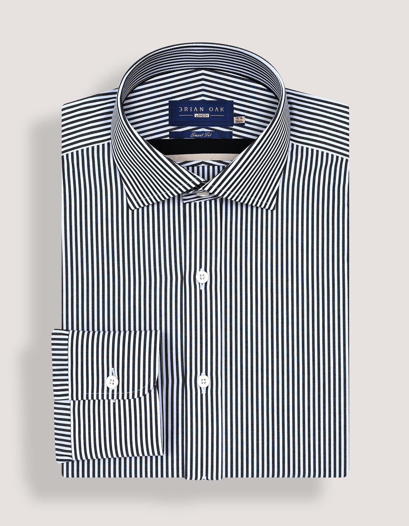 Black and White Striped Shirt