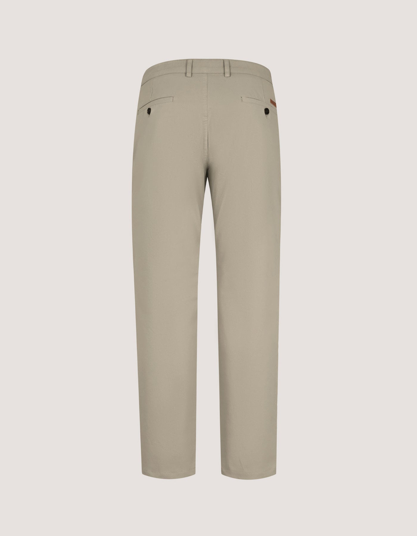 Smart Cotton Trousers – Stone