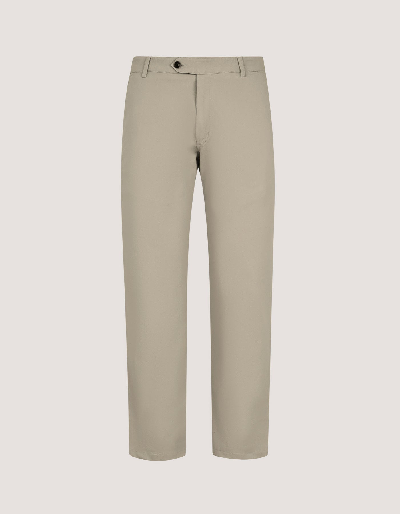 Smart Cotton Trousers – Stone