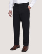 Premium Black Straight Fit Chinos