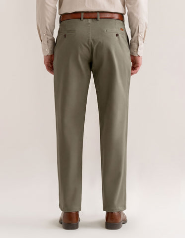 Pantalon chino marron clair Performance