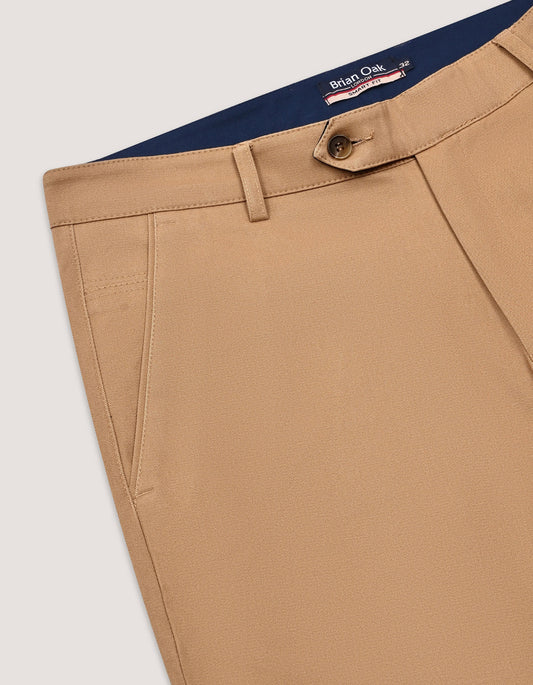 Classic Khaki Smart Fit Chino Trouser