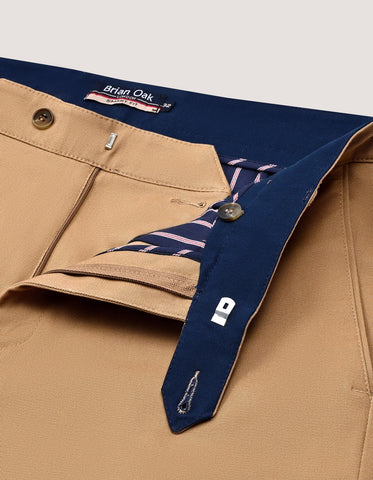 Classic Khaki Smart Fit Chino Trouser