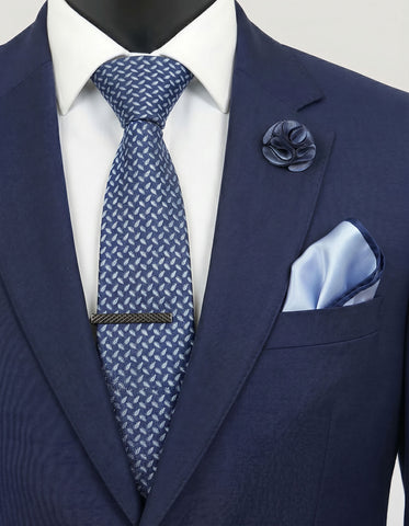 Ensemble d'accessoires à motifs cachemire - Argent 