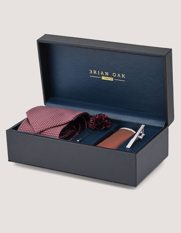 Premium Checkered Accessory Set - Bronze