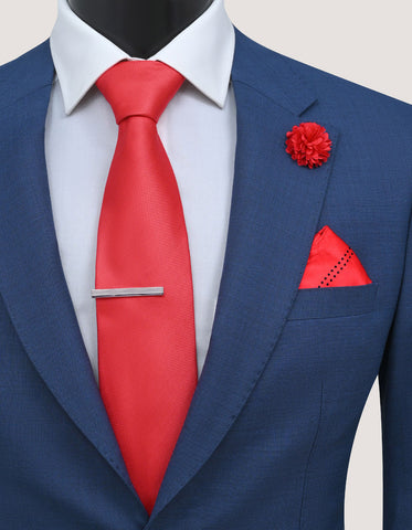 Luxury Red Tie Set