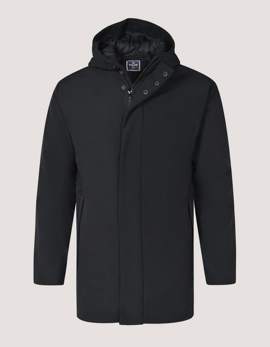 Black Waterproof Long Jacket