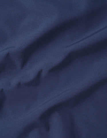 Navy Hooded Windbreaker Jacket