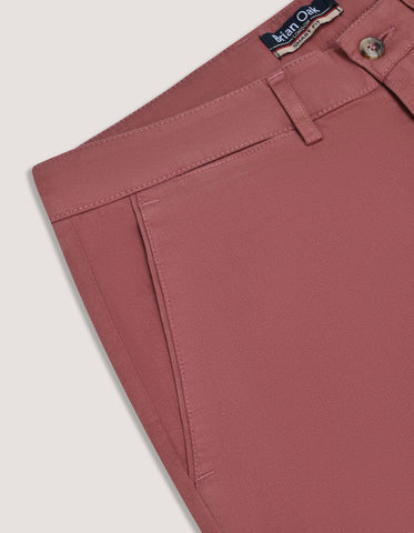 Medium Maroon Denim Shorts