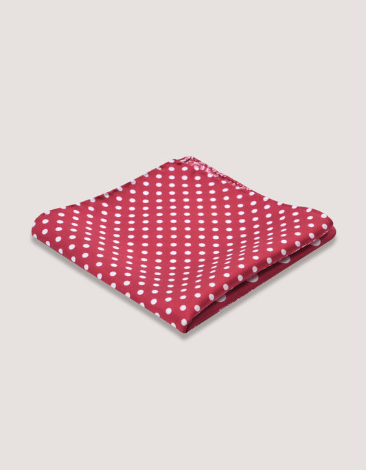 Maroon Pocket Square