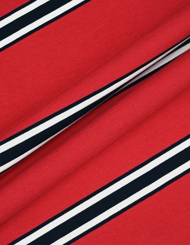 Striped Cotton Jersey Rugby Shirt